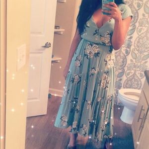 Free People Tiered Maxi Dress